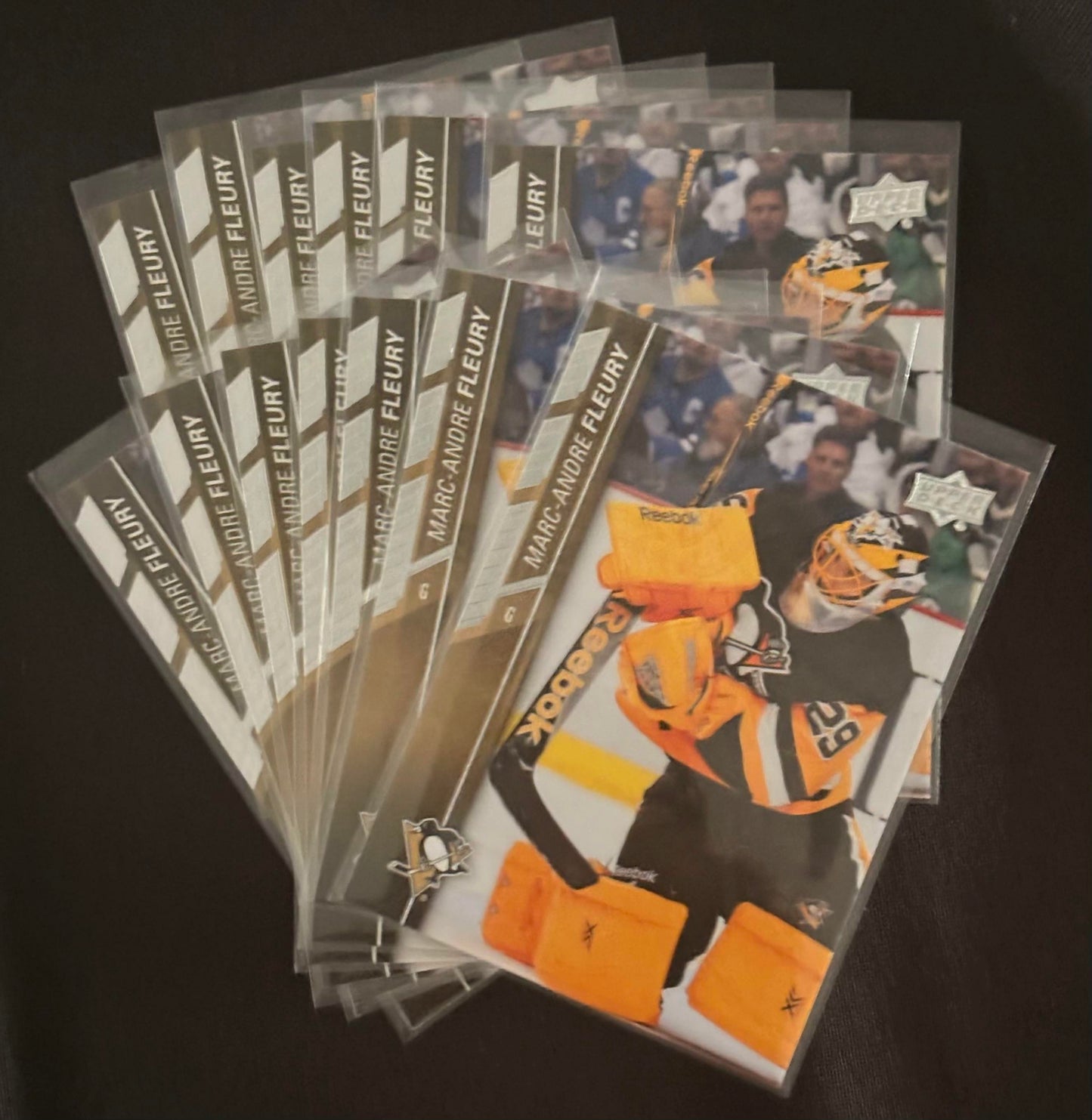 2015-16 Upper Deck #146 Marc-Andre Fleury. - Hockey Lot of 13