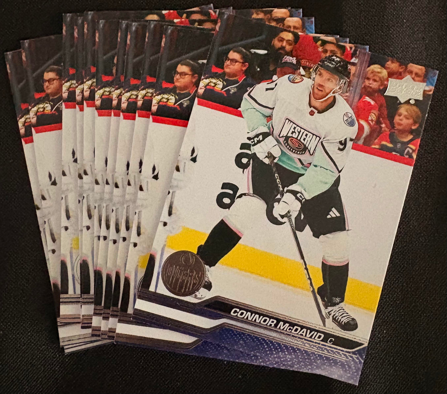 2023-24 Upper Deck #692 Connor McDavid AS - Hockey Lot of 11