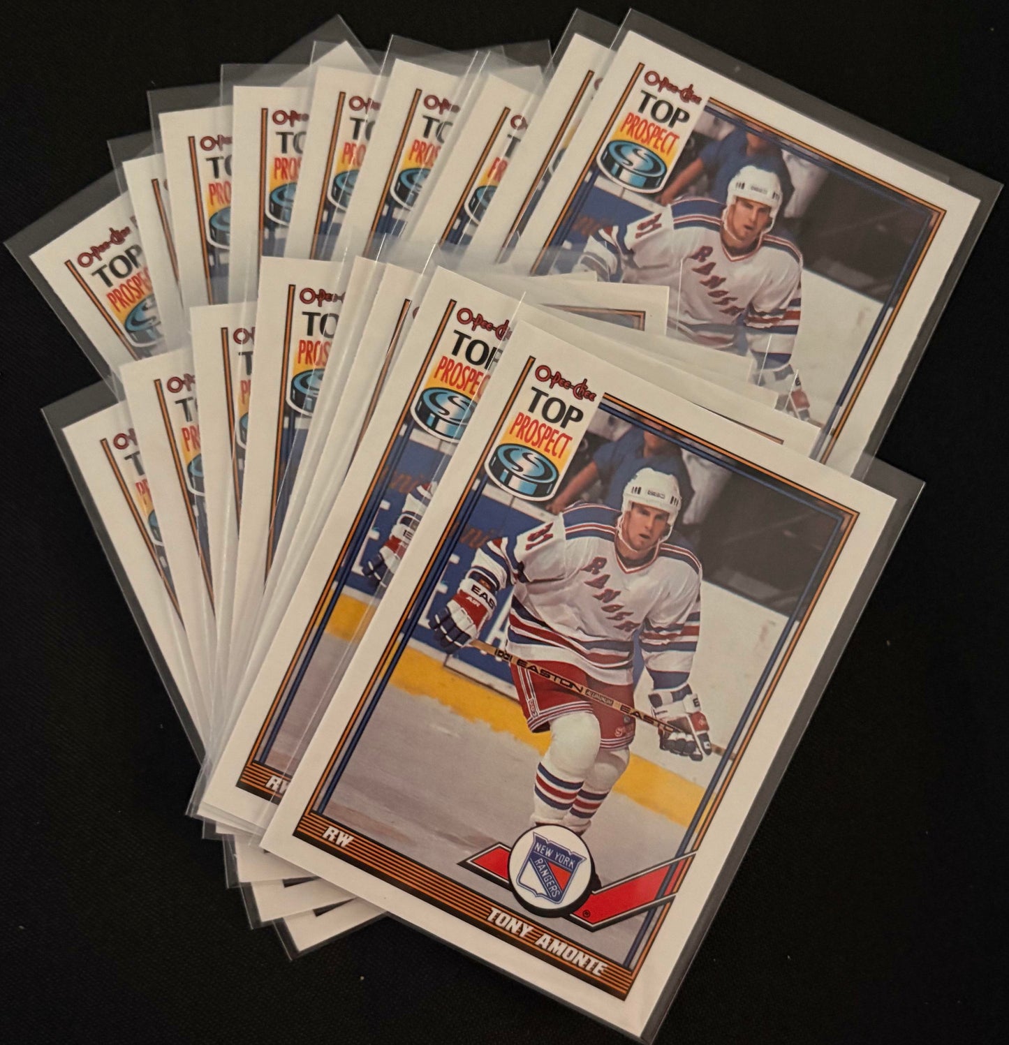 1991-92 O-Pee-Chee #26 Tony Amonte RC Rookie - Hockey Lot of 18