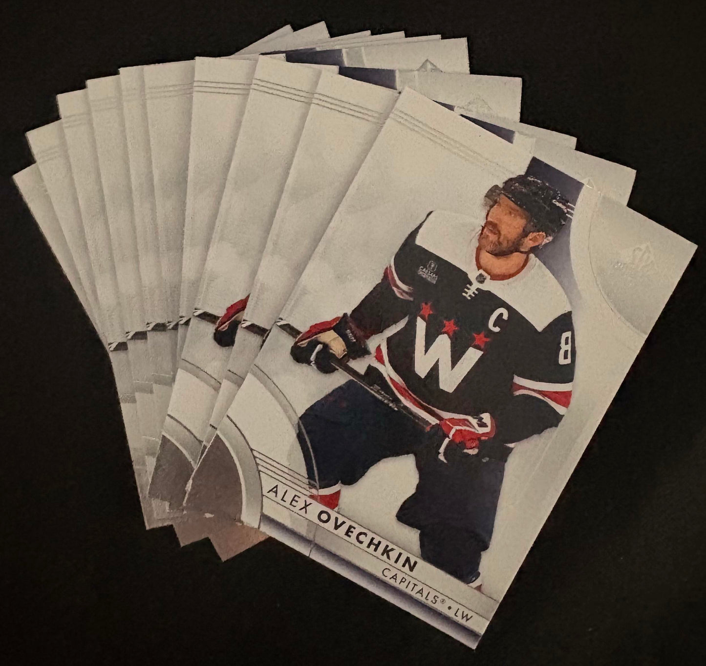 2023-24 SP Authentic #3 Alex Ovechkin - Hockey Lot of 10