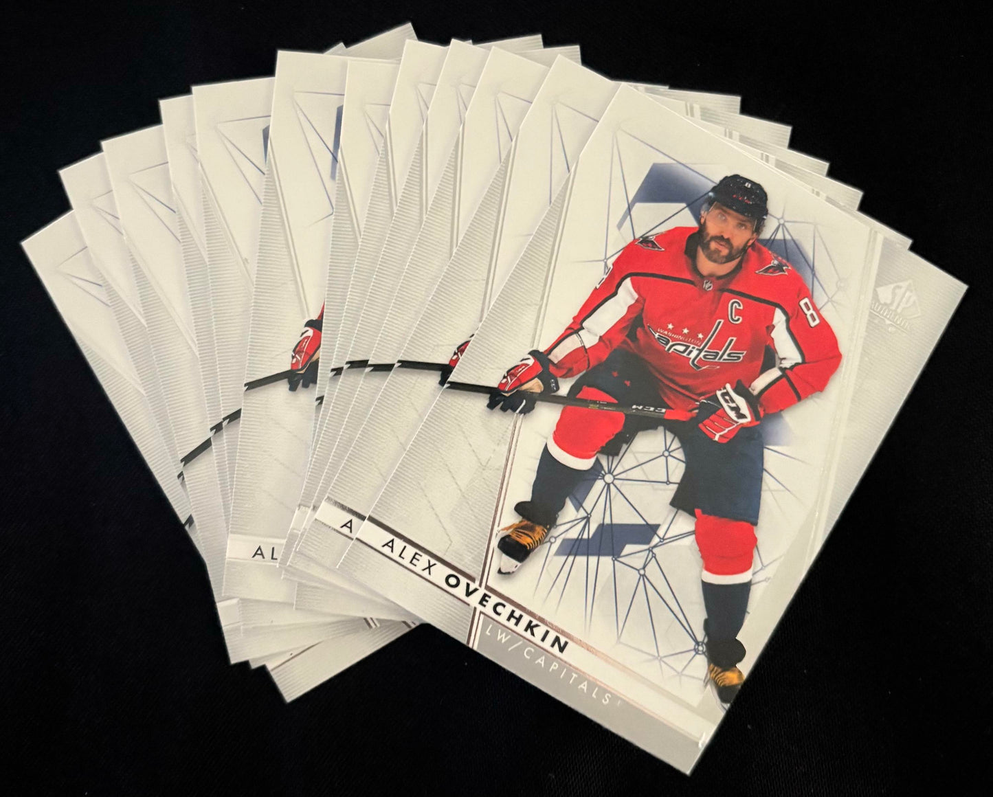 2022-23 SP Authentic #8 Alex Ovechkin - Hockey Lot of 12