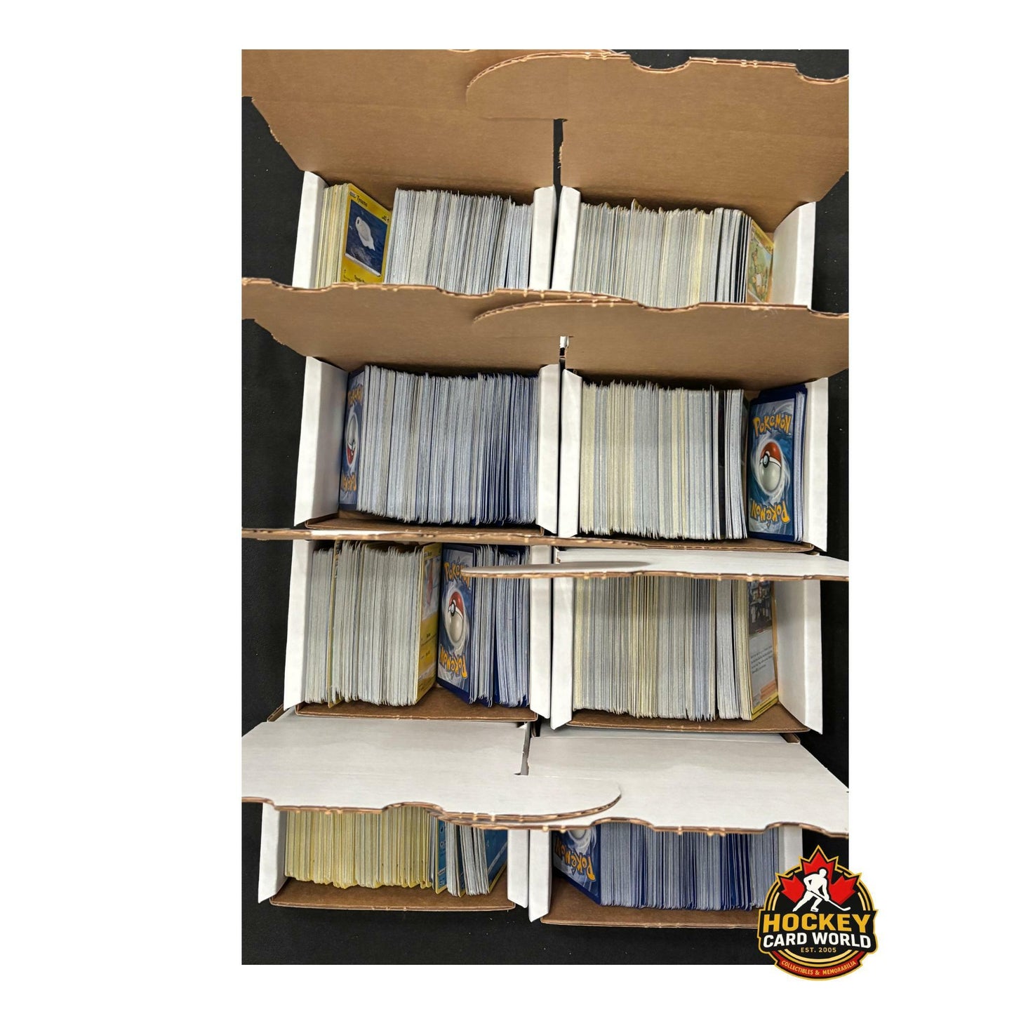 Pokemon Lot of 290 Mixed Cards - Includes 40 Holo/Reverse Holo