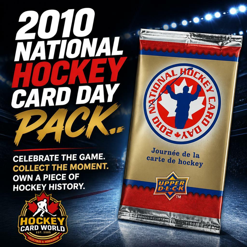 2010 National Hockey Day Hockey Sealed Single Pack