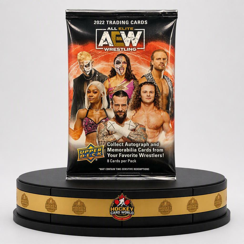 2022 Upper Deck All Elite AEW Wrestling Sealed Single Pack