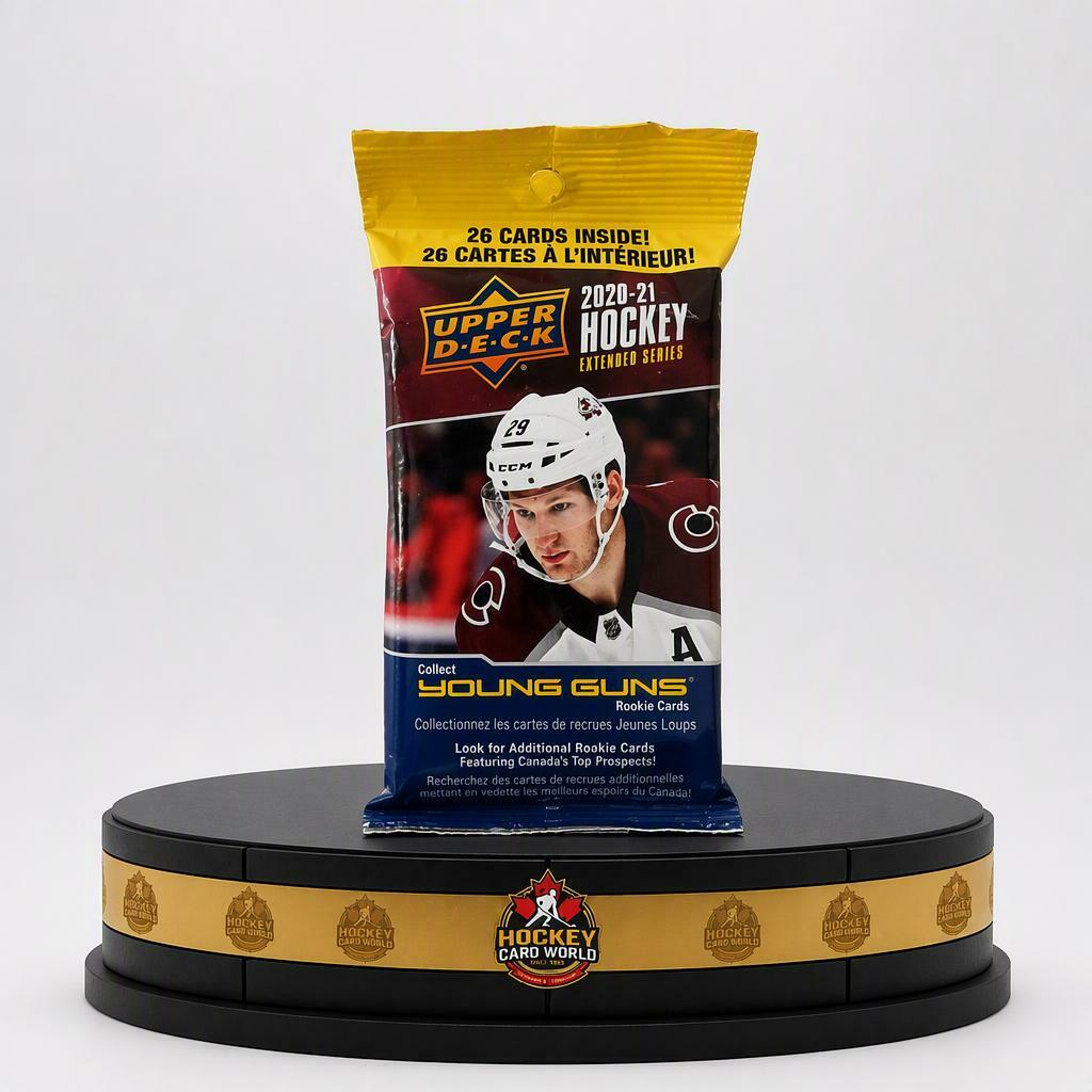 2020-21 Upper Deck Extended Series Factory Sealed 26 Card Jumbo Fat Pack