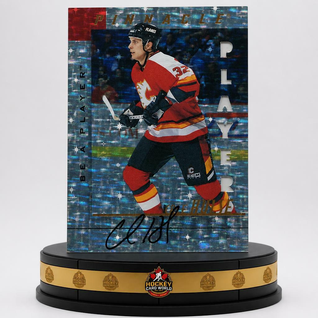 1997-98 Be A Player Cale Hulse Prismatic SP Die-Cut /100 Auto V106007