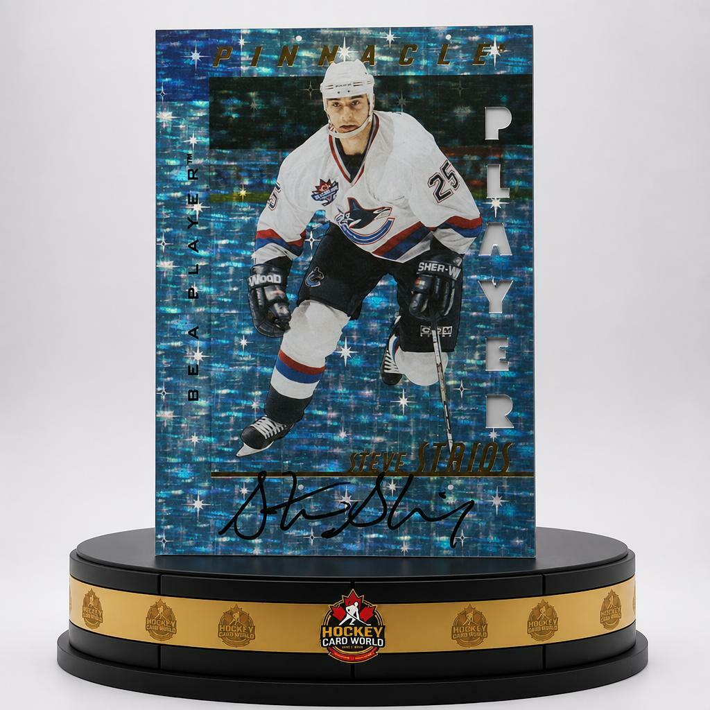 1997-98 Be A Player Steve Staios Prismatic SP Die-Cut /100 Auto V106013