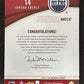 2010-11 SP Authentic Limited Jordan Eberle 44/100 Auto Patch RC V106019