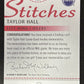 2013-14 Fleer Showcase Red Taylor Hall Stitches 2/13 Patch V106023