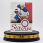 2013-14 Fleer Showcase Red Taylor Hall Stitches 2/13 Patch V106023