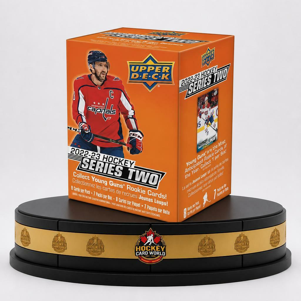 2022-23 Upper Deck Series 2 Hockey Box - 7 Packs Per Box