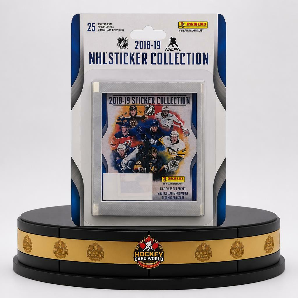 2018-19 Panini NHL Sticker Collection 5 Packs Sealed Blister Hockey Pack