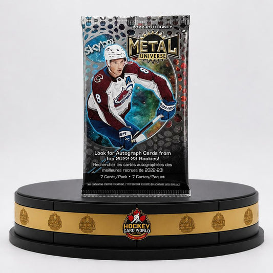 2022-23 Upper Deck Skybox Metal Universe Hockey Sealed Single Pack