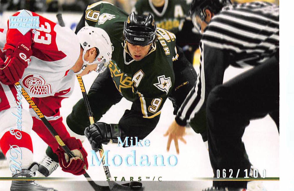 2007-08 Upper Deck Exclusives Parallel #82 Mike Modano MINT Hockey NHL 62/100 Stars