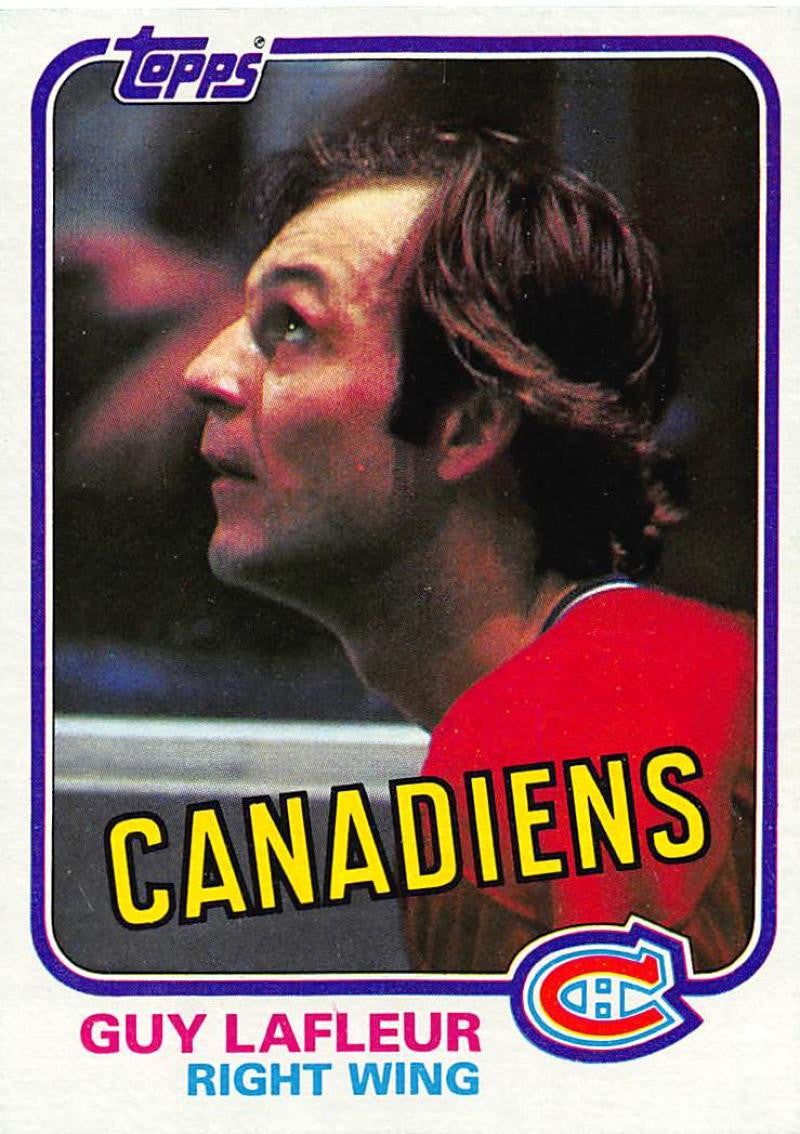 1981-82 Topps #19 Guy Lafleur NM-MT Hockey NHL Canadiens