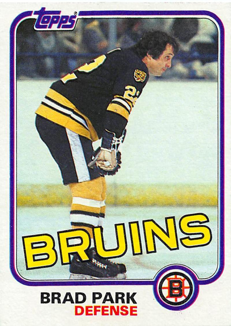 1981-82 Topps #E72 Brad Park NM-MT Hockey NHL Bruins
