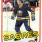 1981-82 Topps #E80 John Van Boxmeer NM-MT Hockey NHL Sabres Image 1
