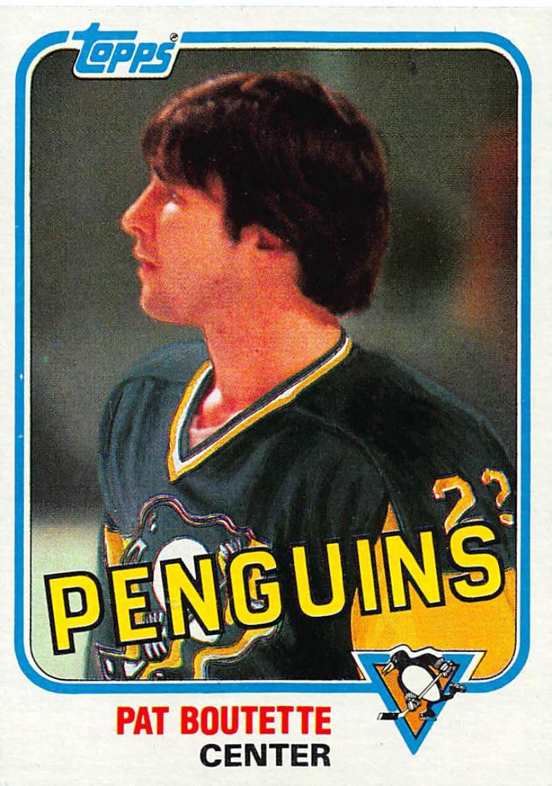 1981-82 Topps #E81 Pat Boutette NM-MT Hockey NHL Penguins