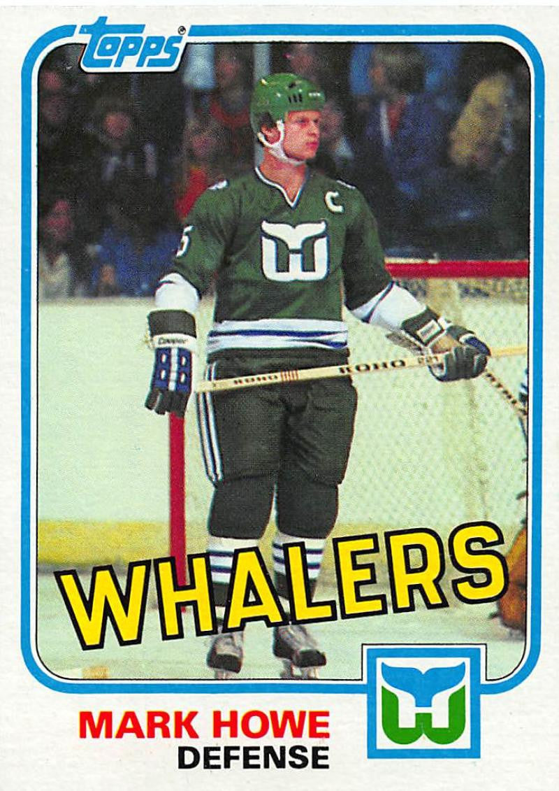 1981-82 Topps #E82 Mark Howe NM-MT Hockey NHL Whalers