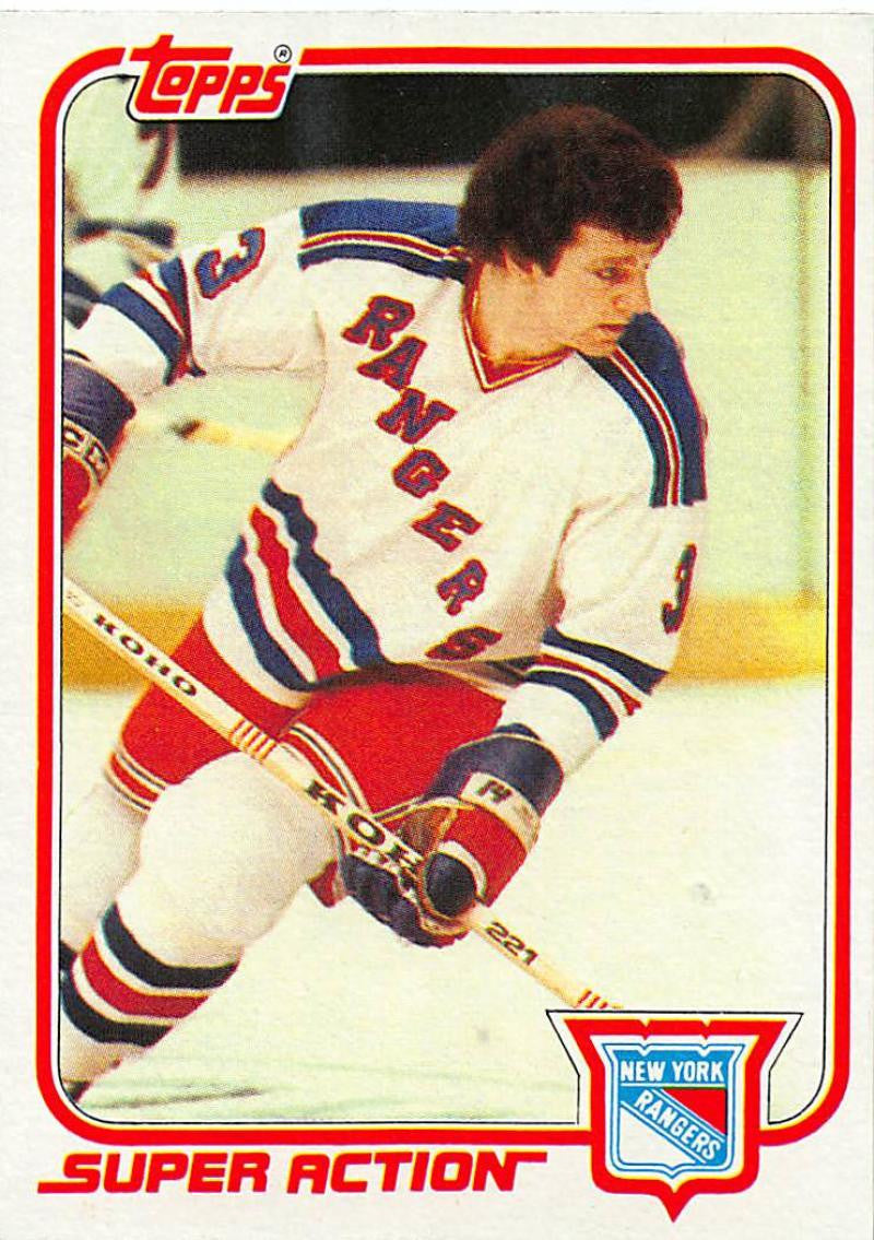 1981-82 Topps #E124 Barry Beck NM-MT Hockey NHL NY Rangers