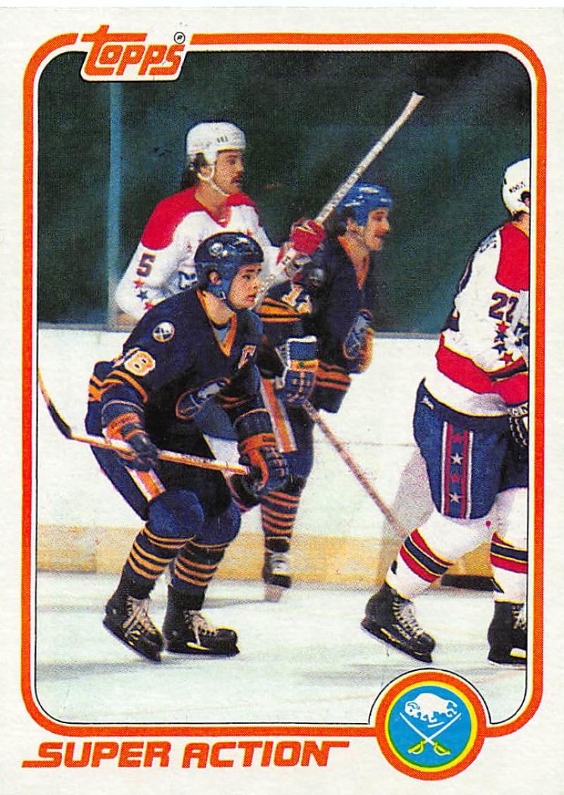 1981-82 Topps #E127 Danny Gare NM-MT Hockey NHL Sabres Image 1