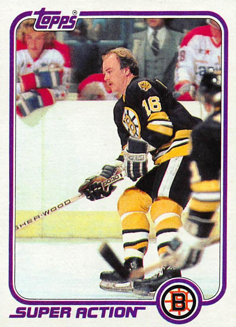 1981-82 Topps #E129 Rick Middleton NM-MT Hockey NHL Bruins