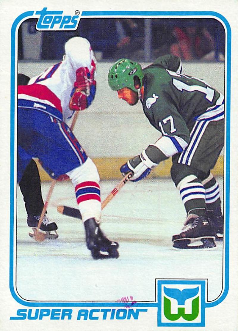 1981-82 Topps #E131 Mike Rogers NM-MT Hockey NHL Whalers Image 1
