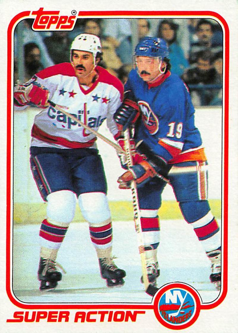 1981-82 Topps #E132 Bryan Trottier NM-MT Hockey NHL NY Islanders Image 1