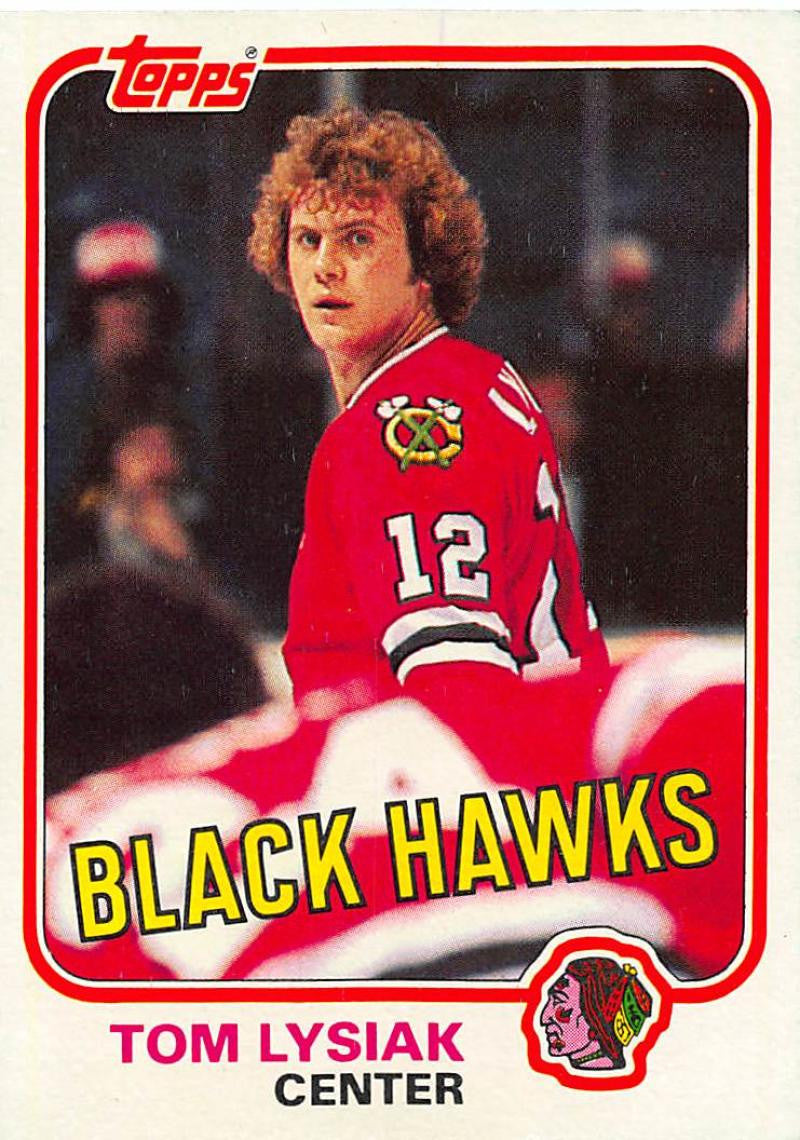 1981-82 Topps #W71 Tom Lysiak NM-MT Hockey NHL Blackhawks