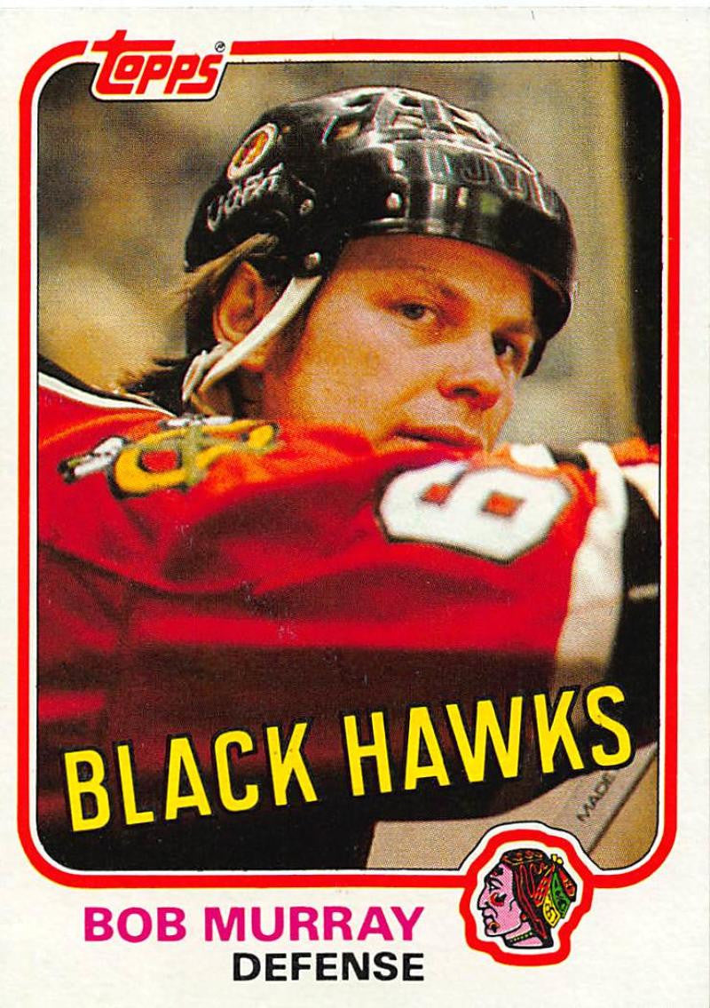 1981-82 Topps #W73 Bob Murray NM-MT Hockey NHL Blackhawks