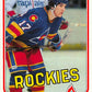 1981-82 Topps #W80 Paul Gagne NM-MT Hockey NHL RC Rookie Rockies