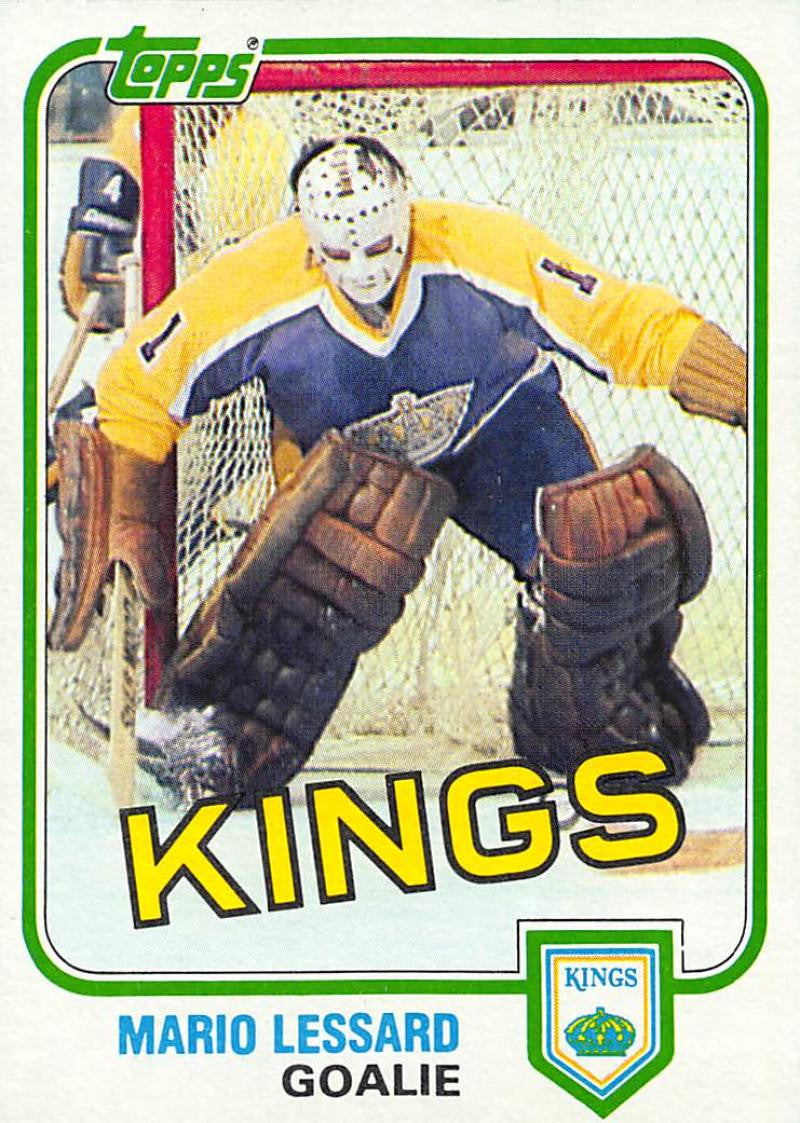 1981-82 Topps #W98 Mario Lessard NM-MT Hockey NHL Kings