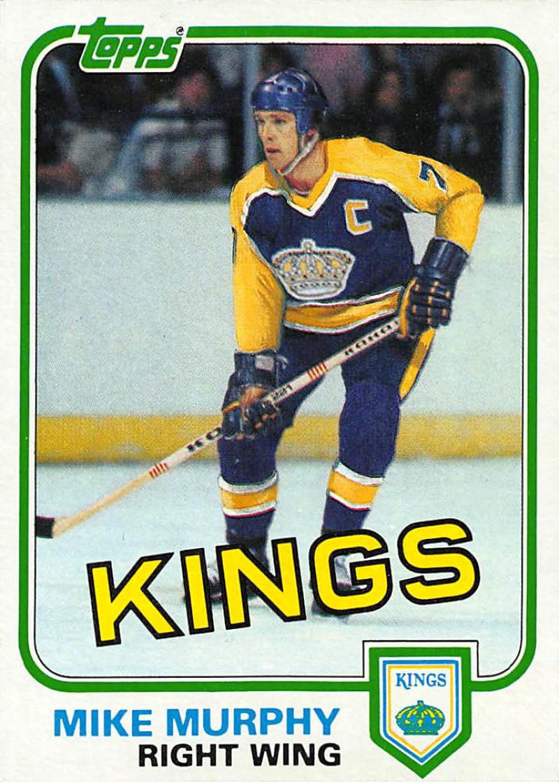 1981-82 Topps #W101 Mike Murphy NM-MT Hockey NHL Kings