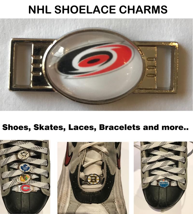 Carolina Hurricanes NHL Shoelace Charms for Skates, Shoes, Bracelets etc. Image 1