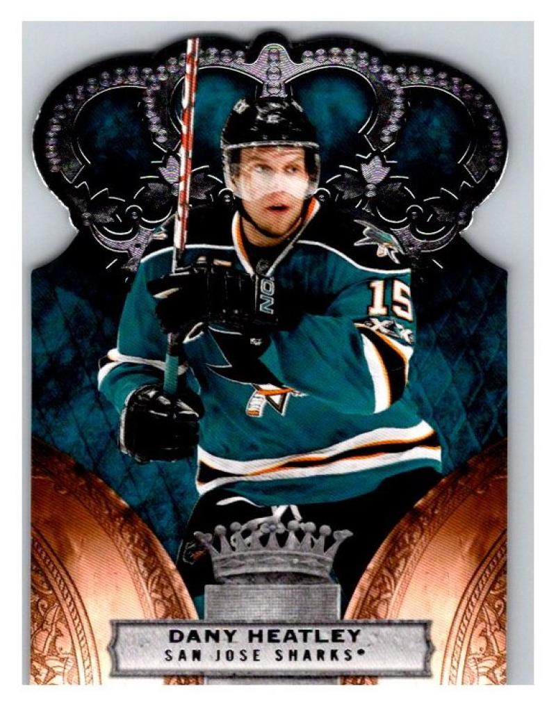 2010-11 Crown Royale #83 Dany Heatley NM-MT Hockey NHL Sharks Image 1