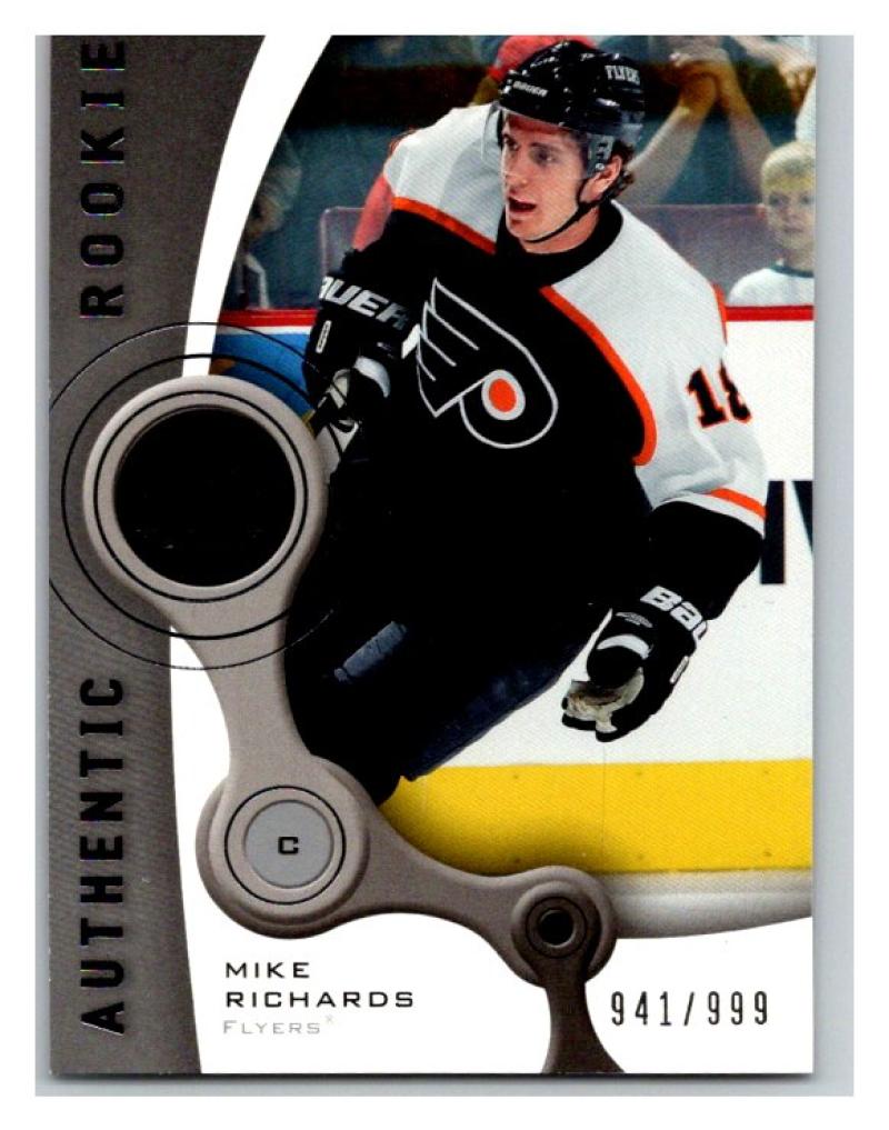 2005 Game Used #115 Mike Richards NM-MT Hockey NHL RC Rookie 941/999 02711 Image 1