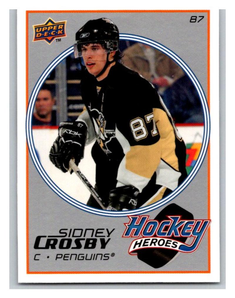 2008-09 Upper Deck Hockey Heroes Sidney Crosby #HH5 Sidney Crosby NM-MT 02728 Image 1