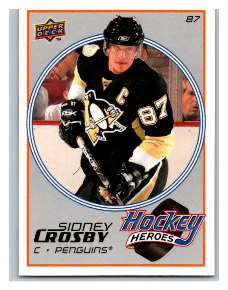 2008-09 Upper Deck Hockey Heroes Sidney Crosby #HH4 Sidney Crosby NM-MT 02729 Image 1