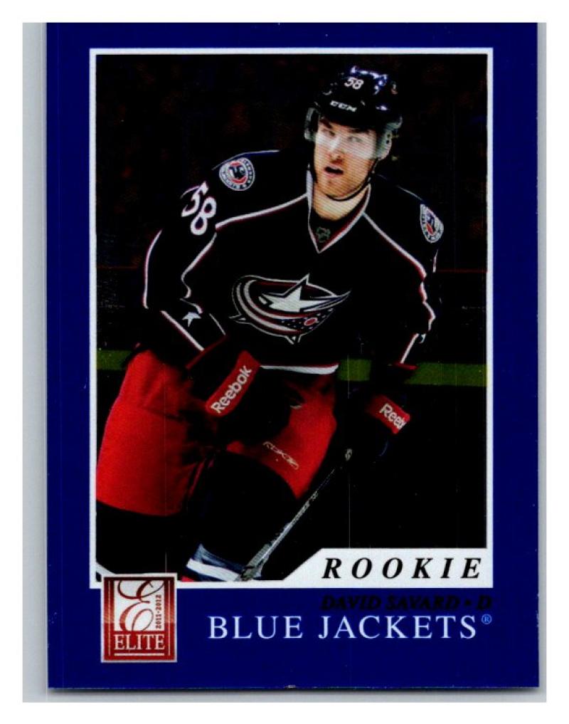 2011-12 Elite Rookies #248 David Savard NM Near Mint Hockey NHL RC Rookie 183/999 02733 Image 1