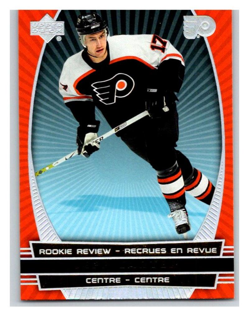 2006-07 Upper Deck Rookie Review #RR9 Jeff Carter NM-MT Hockey NHL 02779 Image 1