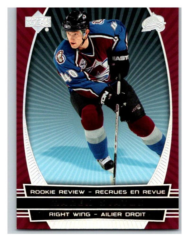 2006-07 Upper Deck Rookie Review #RR12 Marek Svatos NM-MT Hockey 02782 Image 1