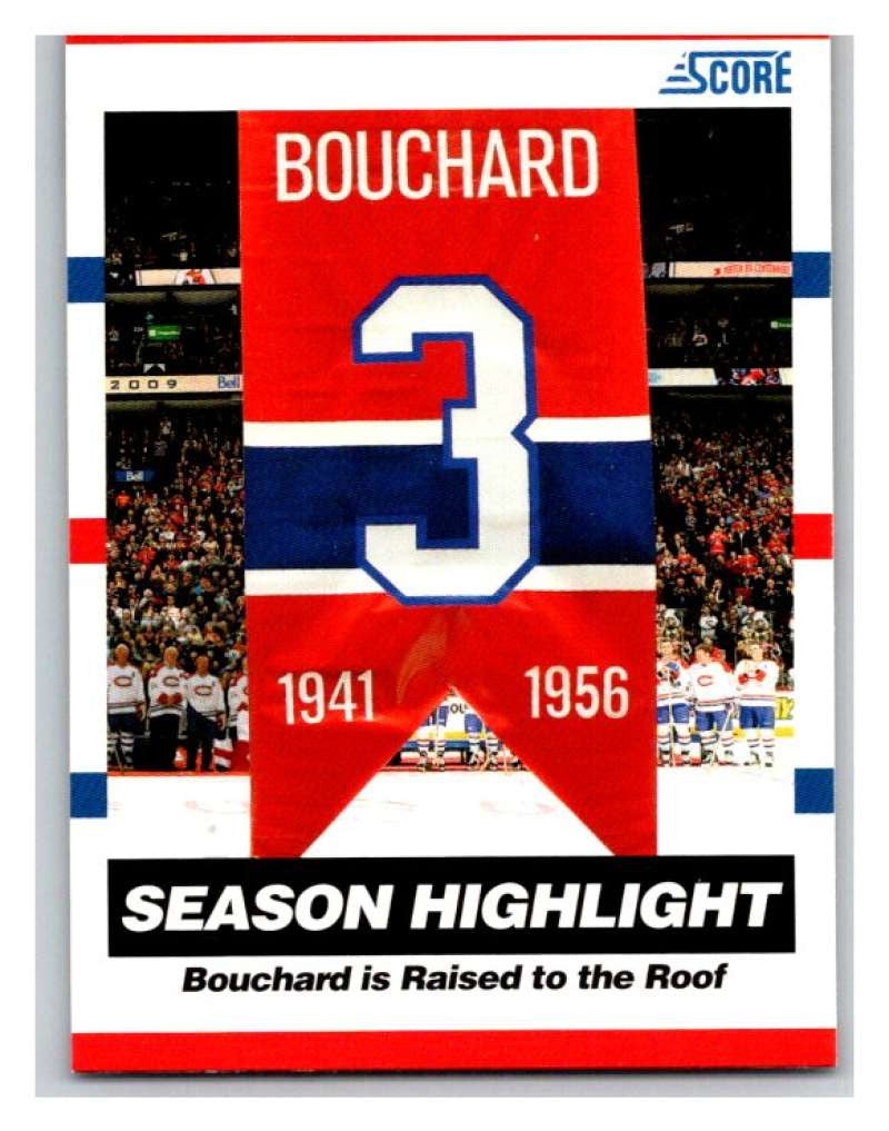 (HCW) 2010-11 Score Glossy #3 Emile Bouchard Canadiens Mint