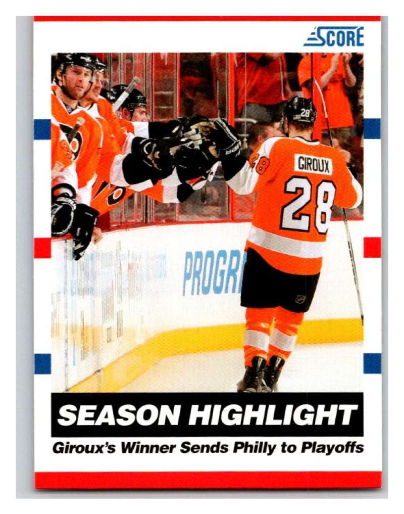 (HCW) 2010-11 Score Glossy #22 Claude Giroux Flyers Mint