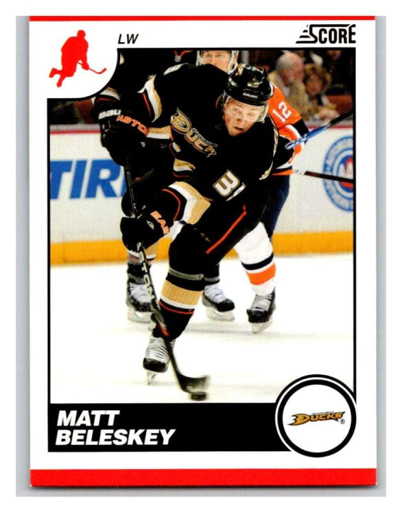 (HCW) 2010-11 Score Glossy #44 Matt Beleskey Ducks Mint