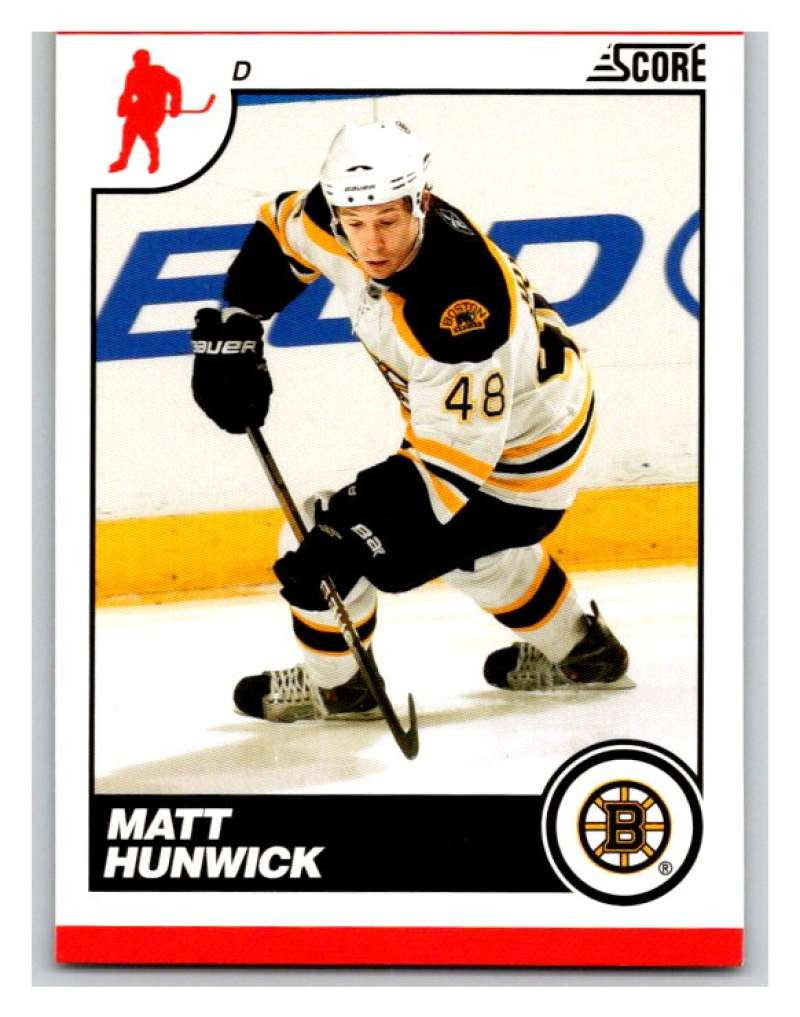 (HCW) 2010-11 Score Glossy #74 Matt Hunwick Bruins Mint