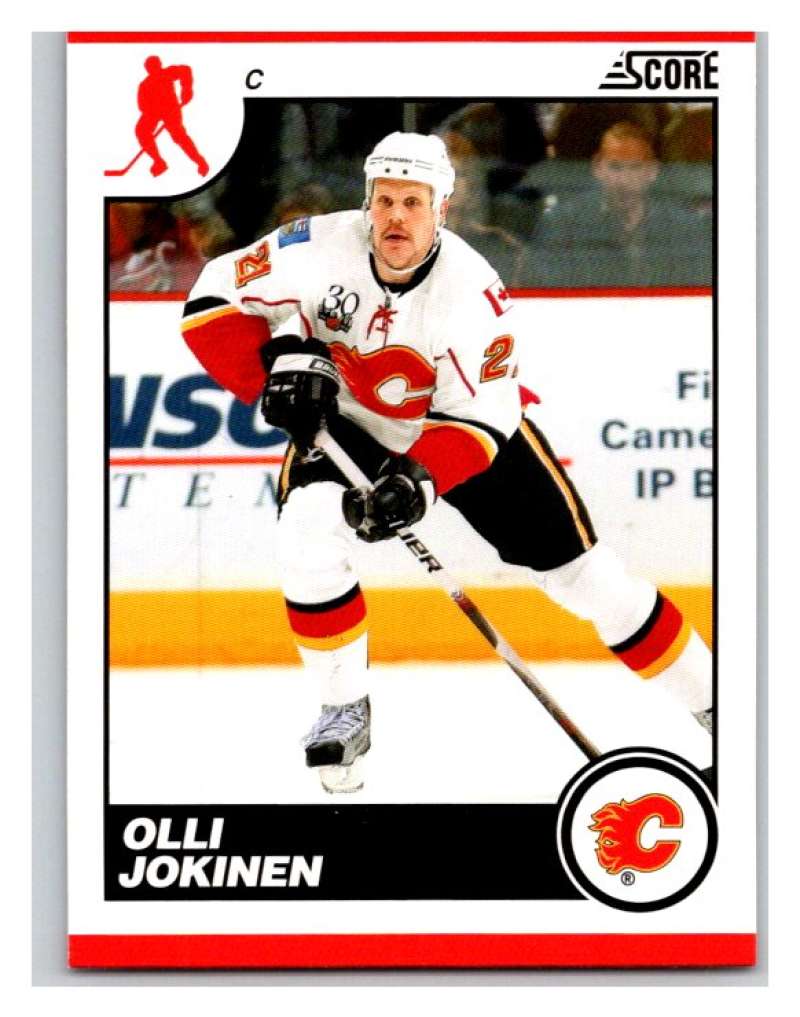 (HCW) 2010-11 Score Glossy #102 Olli Jokinen Flames Mint Image 1