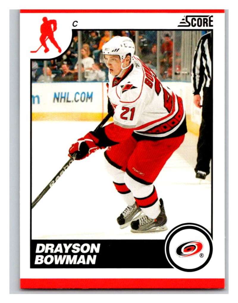 (HCW) 2010-11 Score Glossy #118 Drayson Bowman Hurricanes Mint Image 1