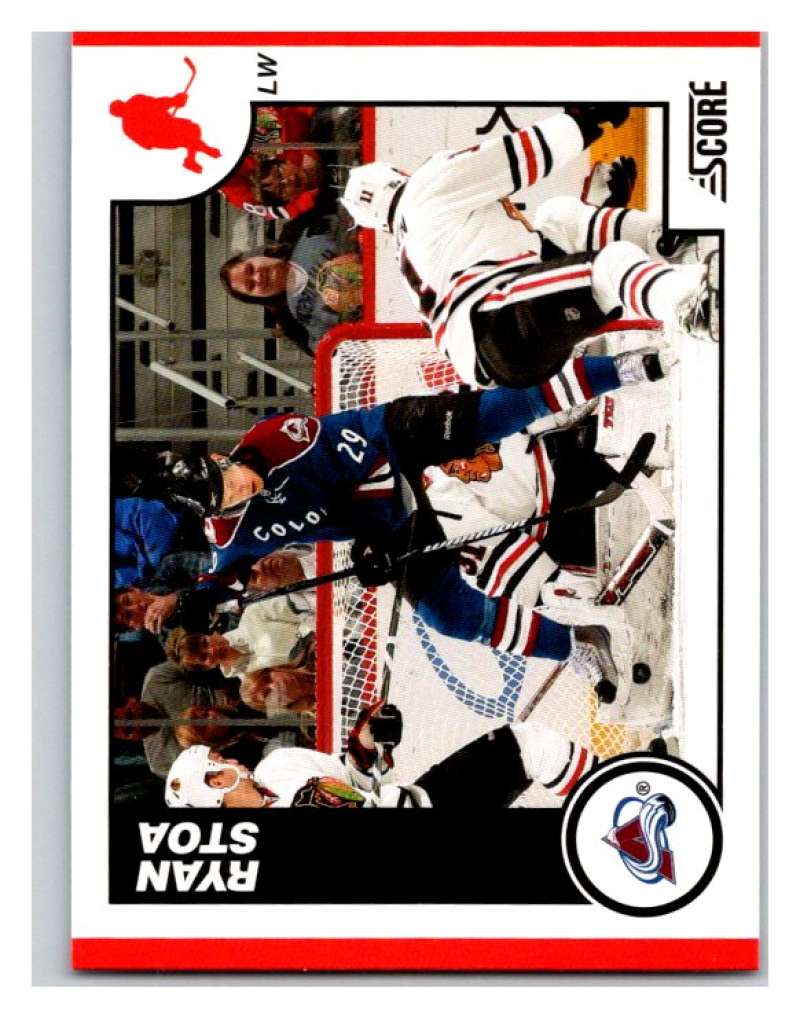 (HCW) 2010-11 Score Glossy #149 Ryan Stoa Avalanche Mint Image 1