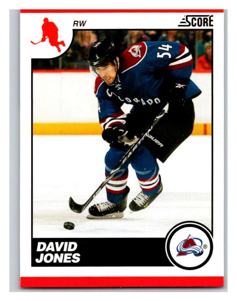 (HCW) 2010-11 Score Glossy #151 David Jones Avalanche Mint Image 1