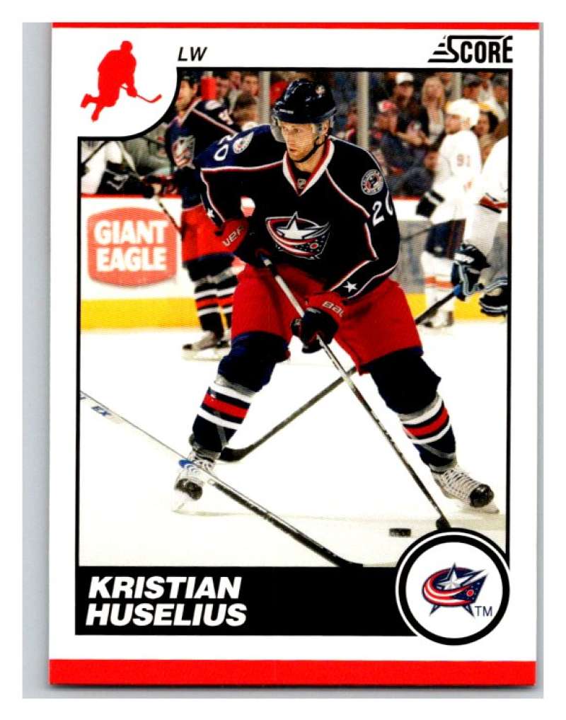 (HCW) 2010-11 Score Glossy #157 Kristian Huselius Blue Jackets Mint Image 1